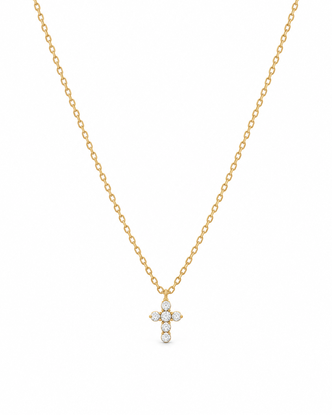 1ct Diamond Cross  Necklace