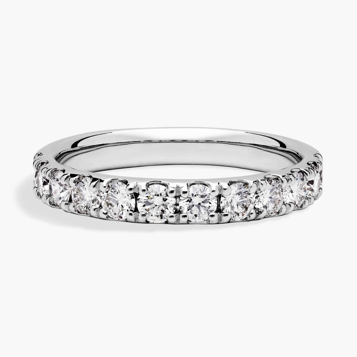 French Set Lab Grown Diamond Anniversary Band