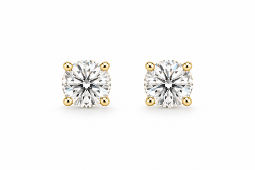1 CTW Lab Grown Diamond Stud Earrings