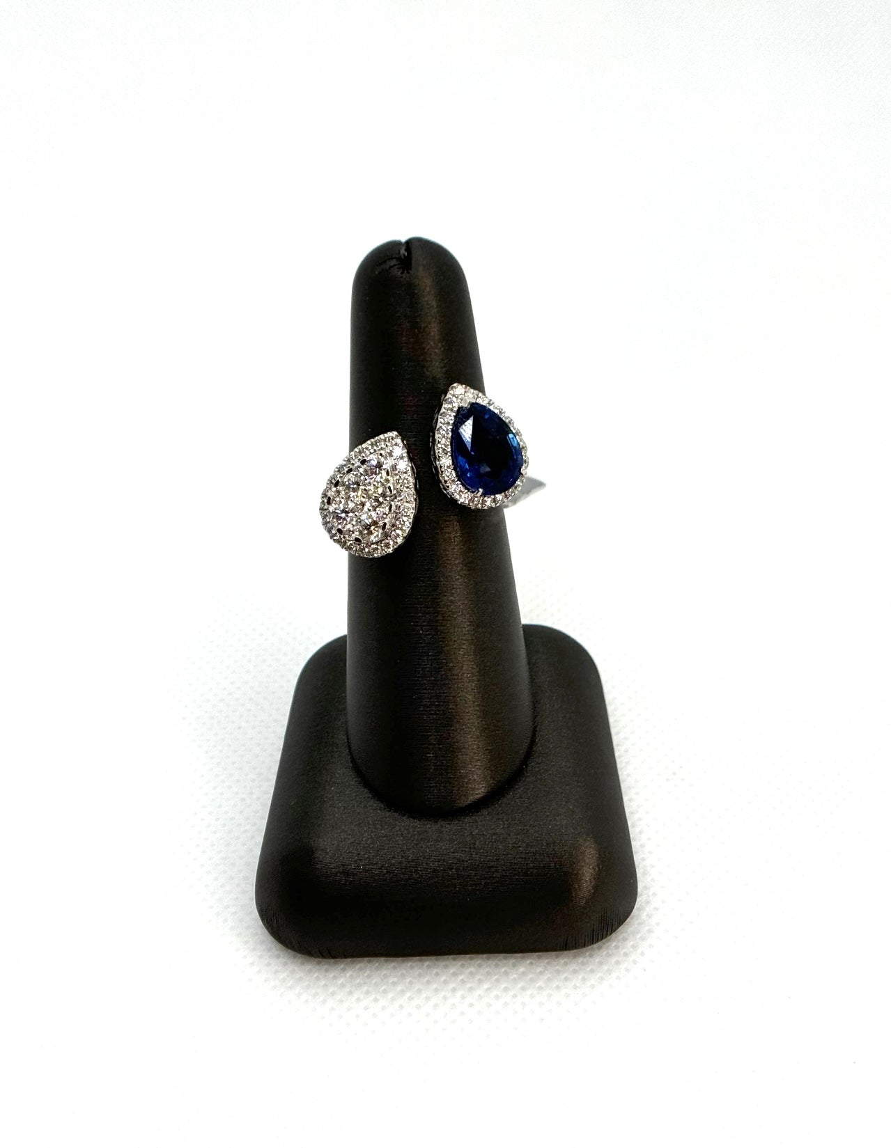 Tu Et Moi Ring - Sapphire and Diamond