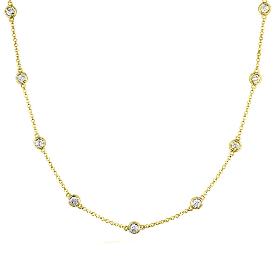 2 ctw. Diamond by The Yard Necklace