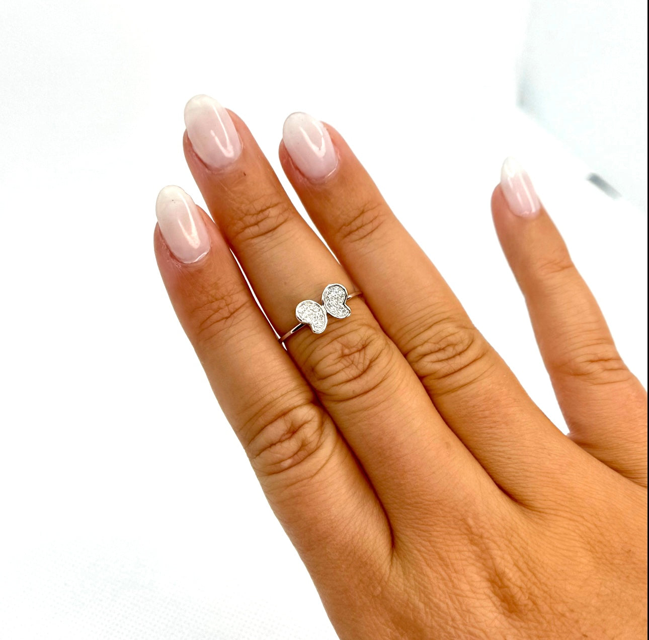 Petite Diamond Butterfly Ring