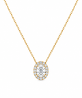 2 CTW Oval Diamond Halo Ring