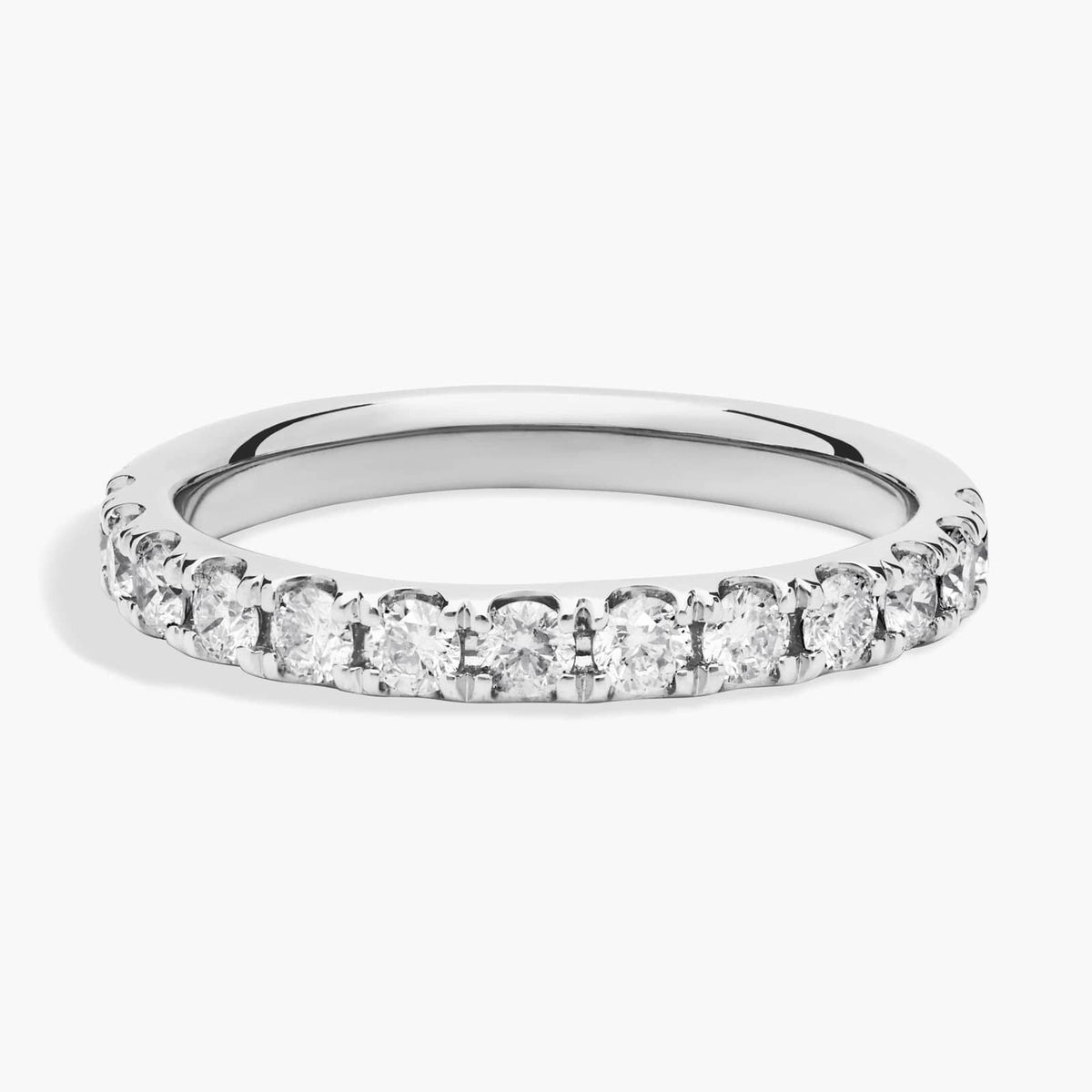 French Set Lab Grown Diamond Anniversary Band