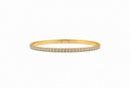 Yellow Gold Diamond Bangle