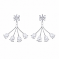 Diamond Jacket Earrings