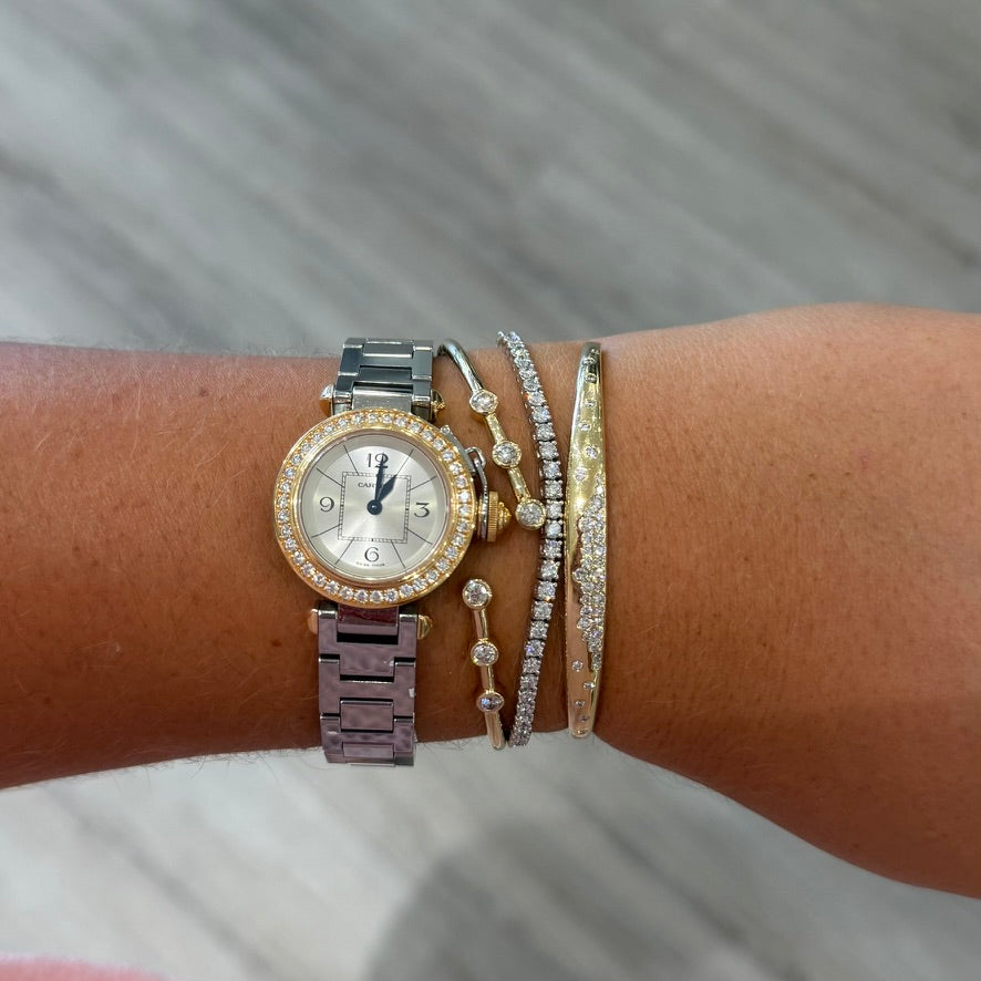 Golden Diamond Cuff