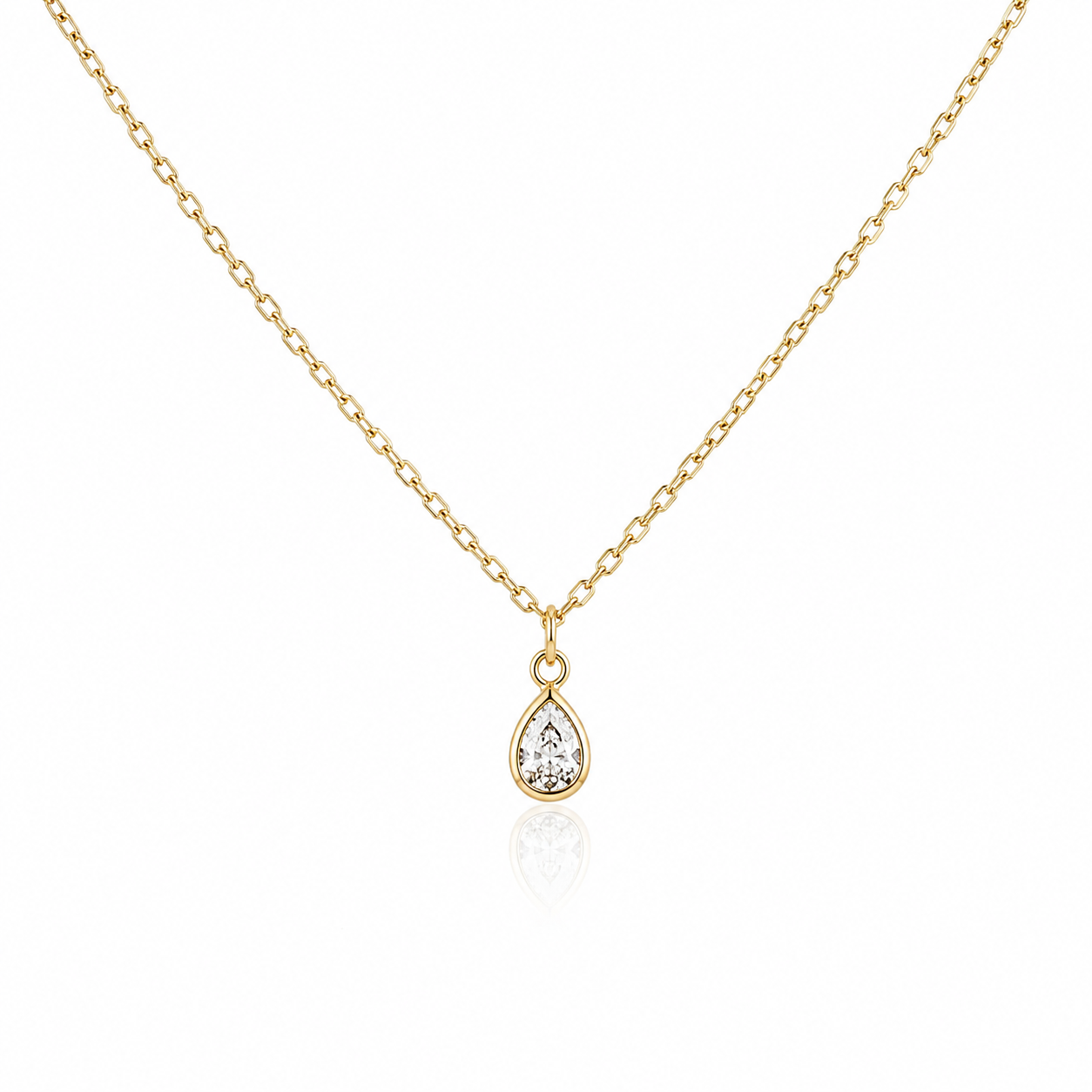 The Petite Pear Necklace