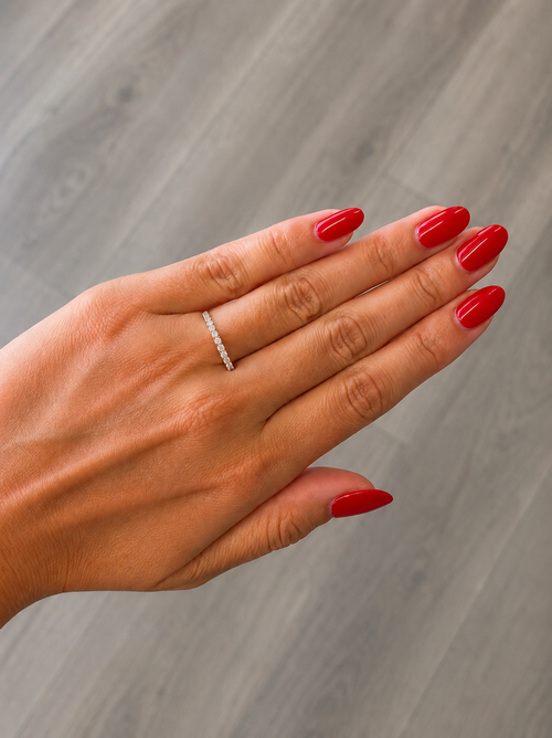 .35ct Diamond French Band