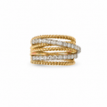 Diamond Multi-Band Ring