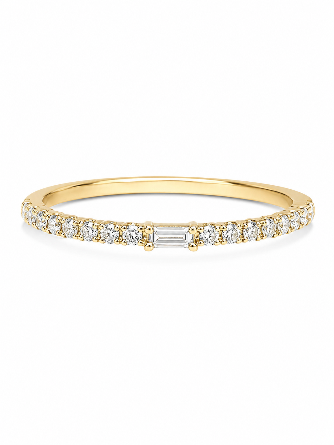 Diamond Baguette Band
