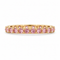 Pink Round Diamond Band