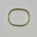 Ridge and Shine Diamond Bangle