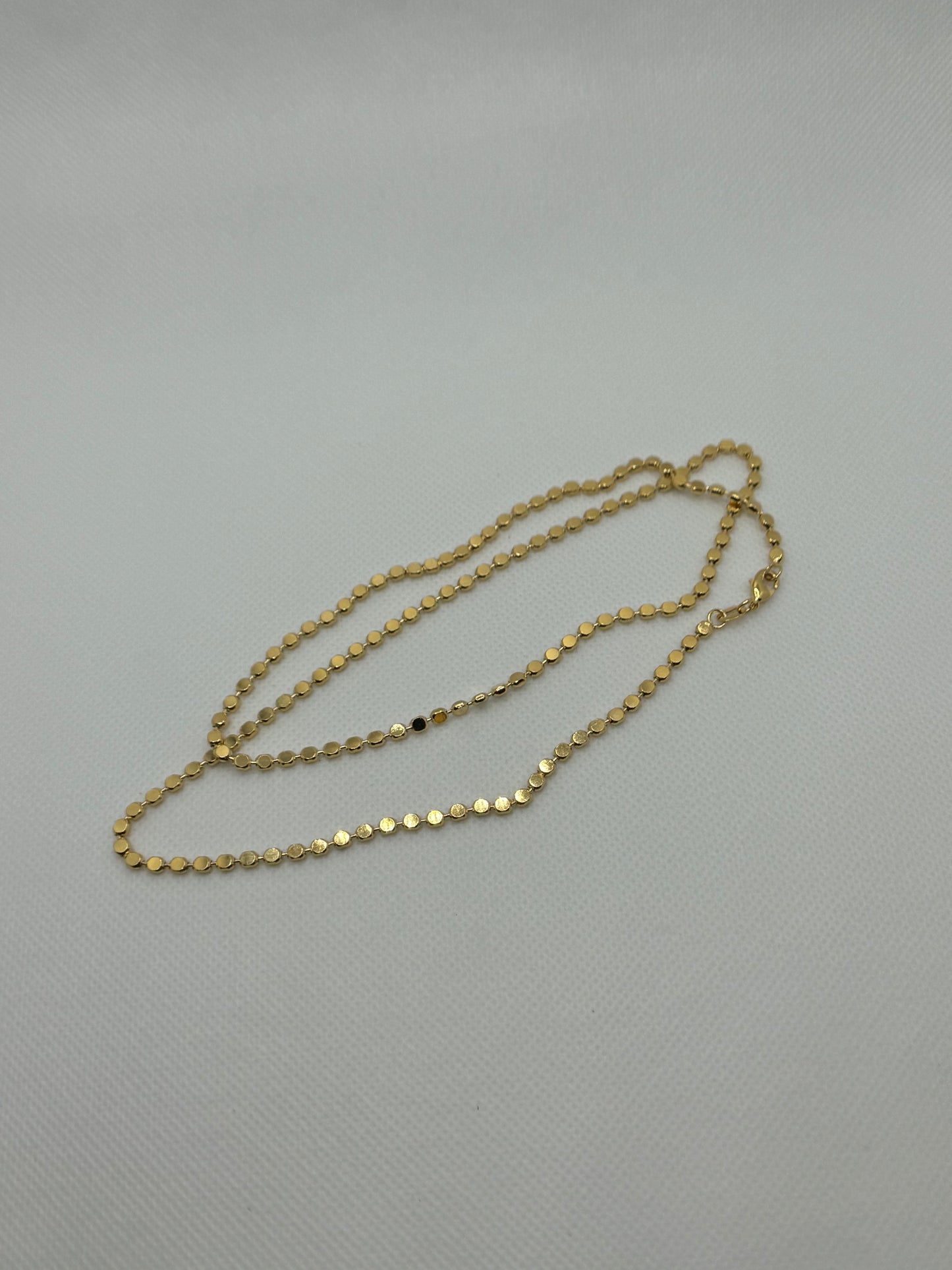 Gold Filled 24" Flat Ball Chain