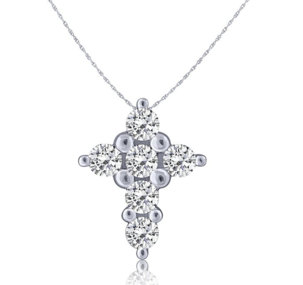 Small Diamond Cross