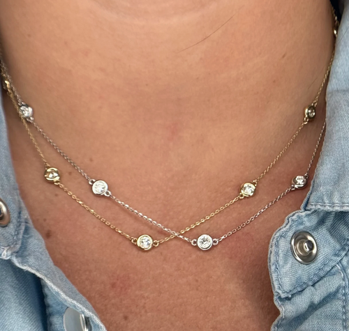 2.0 Diamond By the Yard Necklace