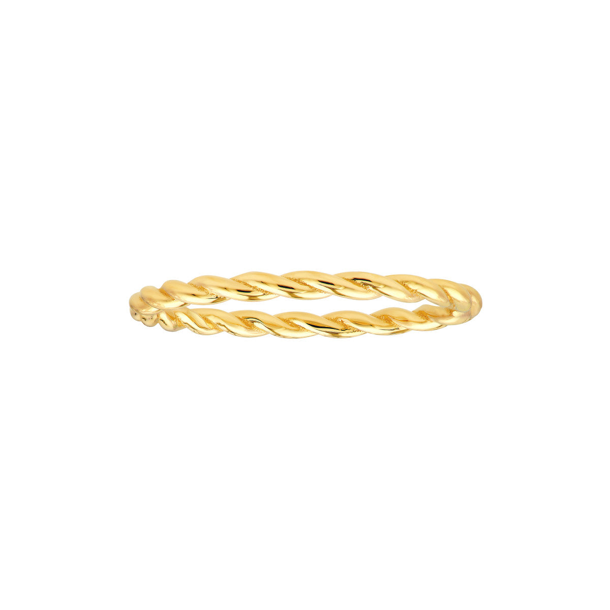 Twisted Rope Gold Ring