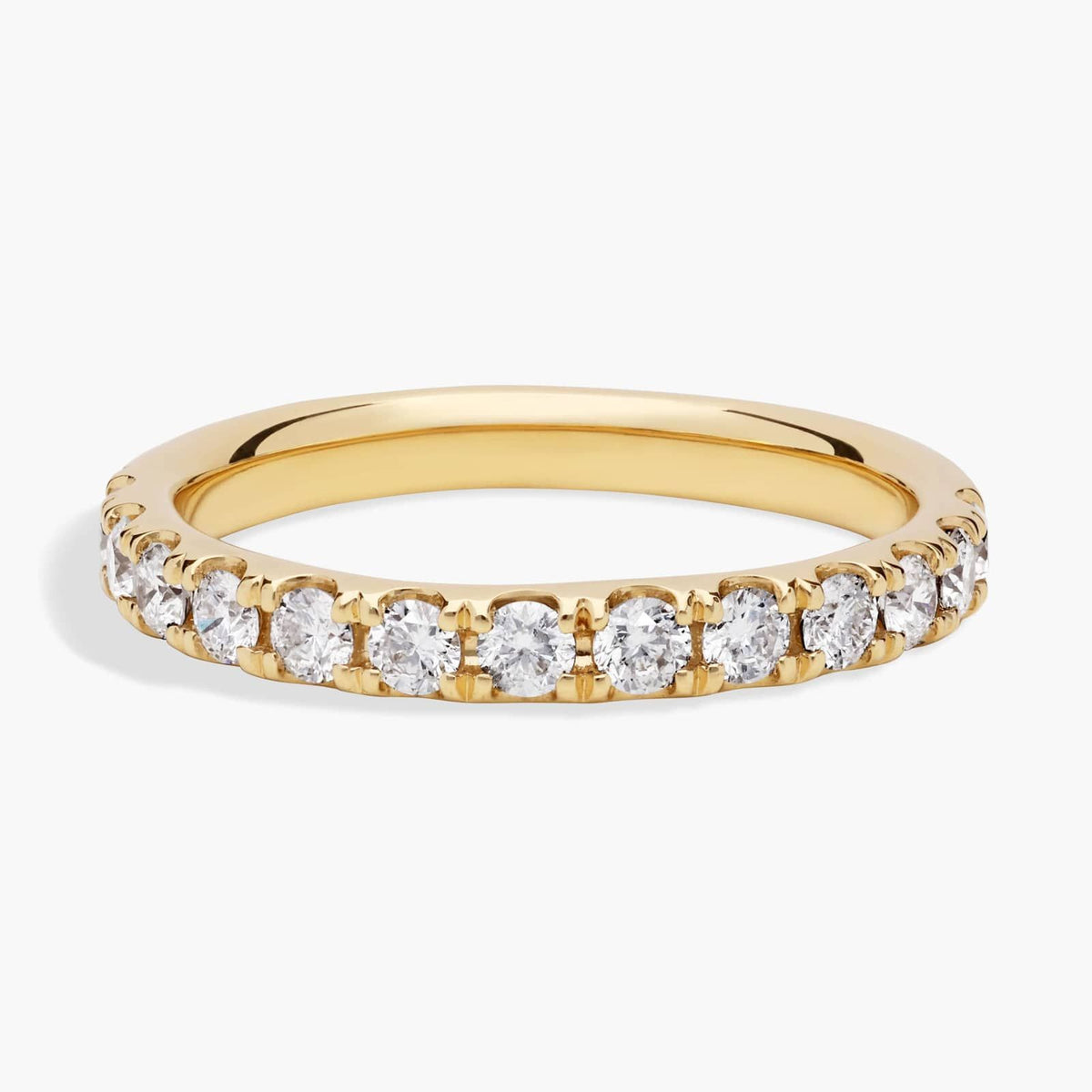 French Set Lab Grown Diamond Anniversary Band