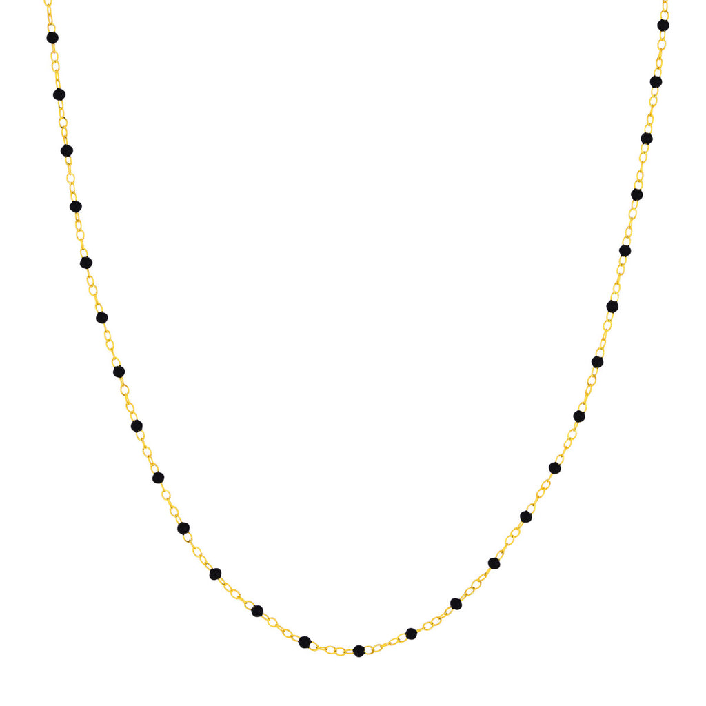 Enamel Bead Piatto Chain
