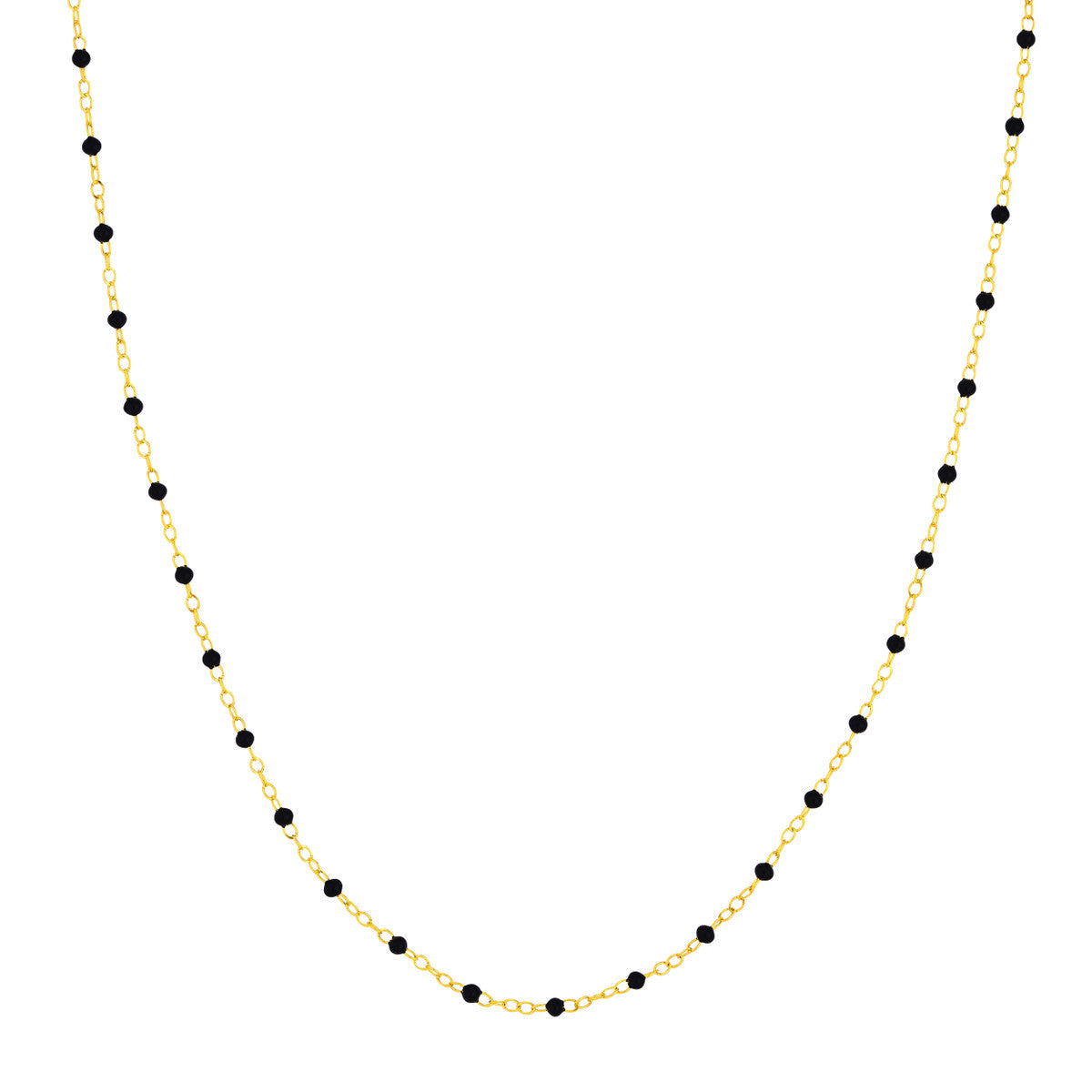 Enamel Bead Piatto Chain