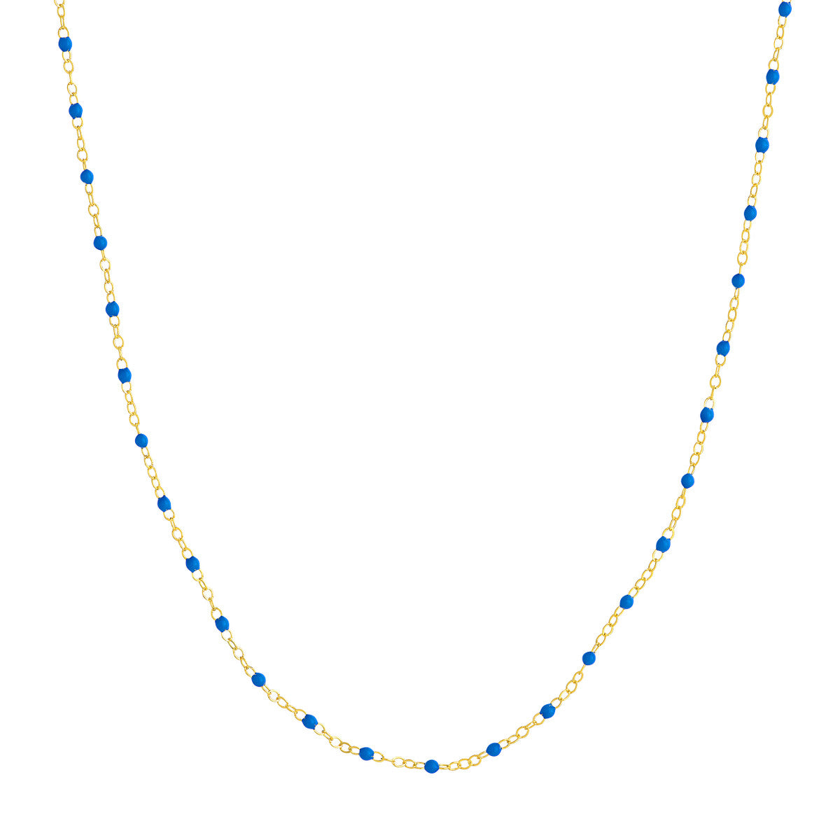Enamel Bead Piatto Chain