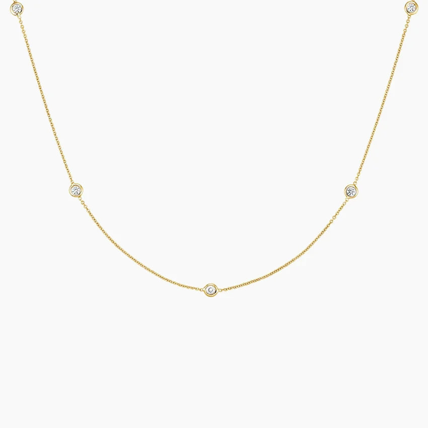 .32 ctw. Diamond By The Yard Necklace