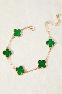 Clover Station Link Bracelet