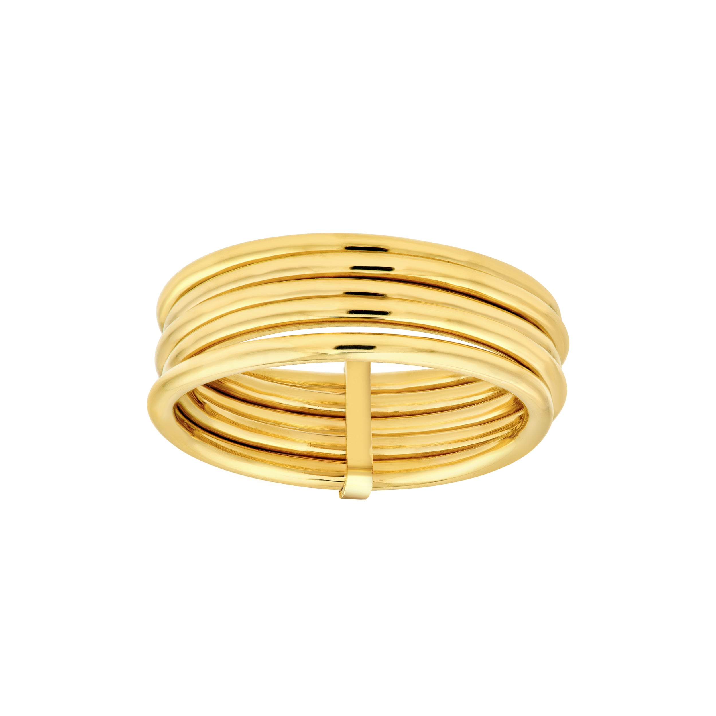 Five Row Tube Ring