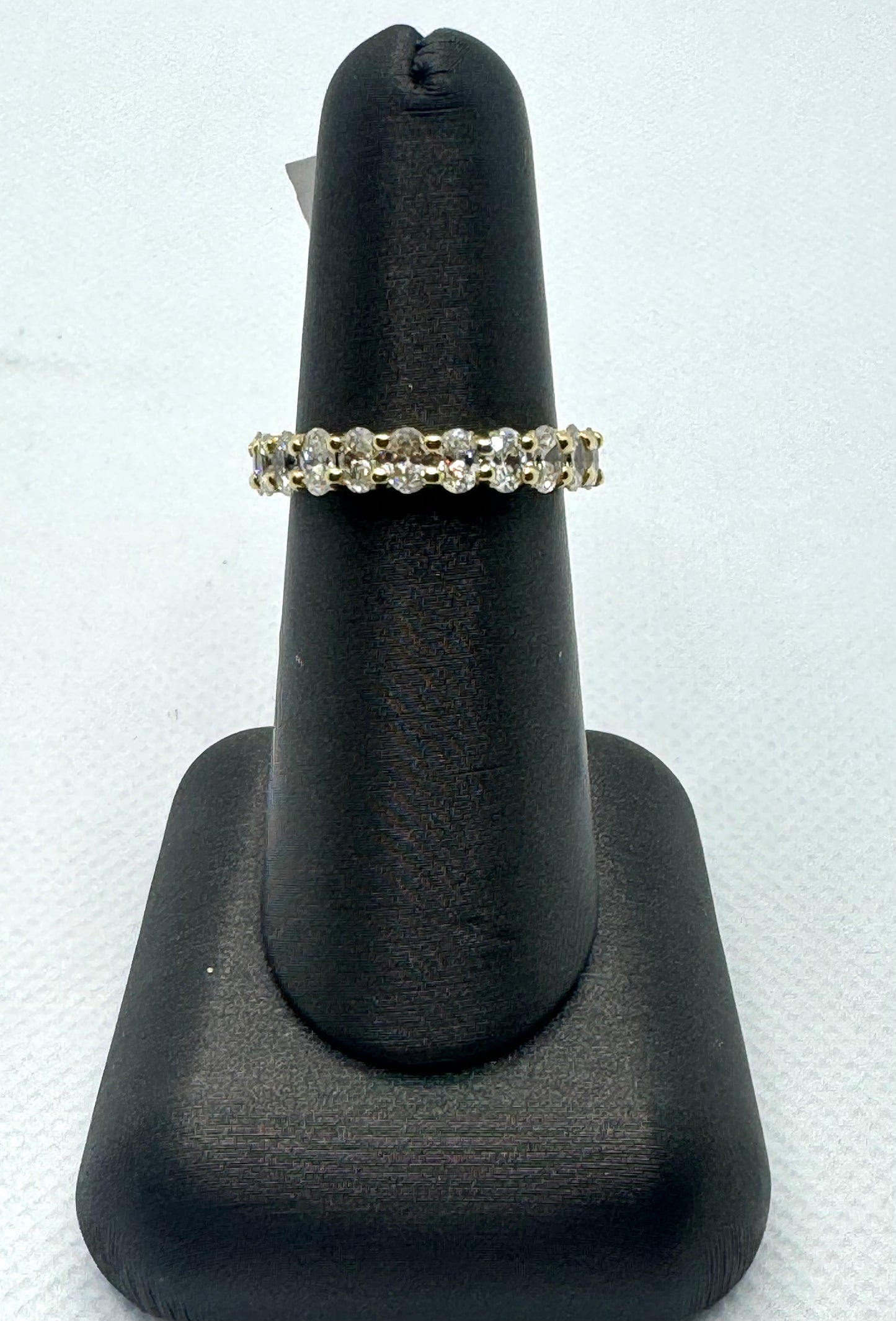 Oval Diamond Band