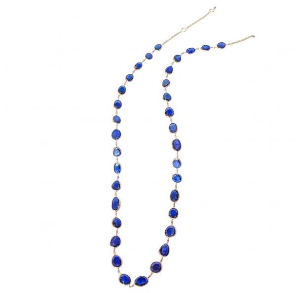 Gemstone Slice Necklace