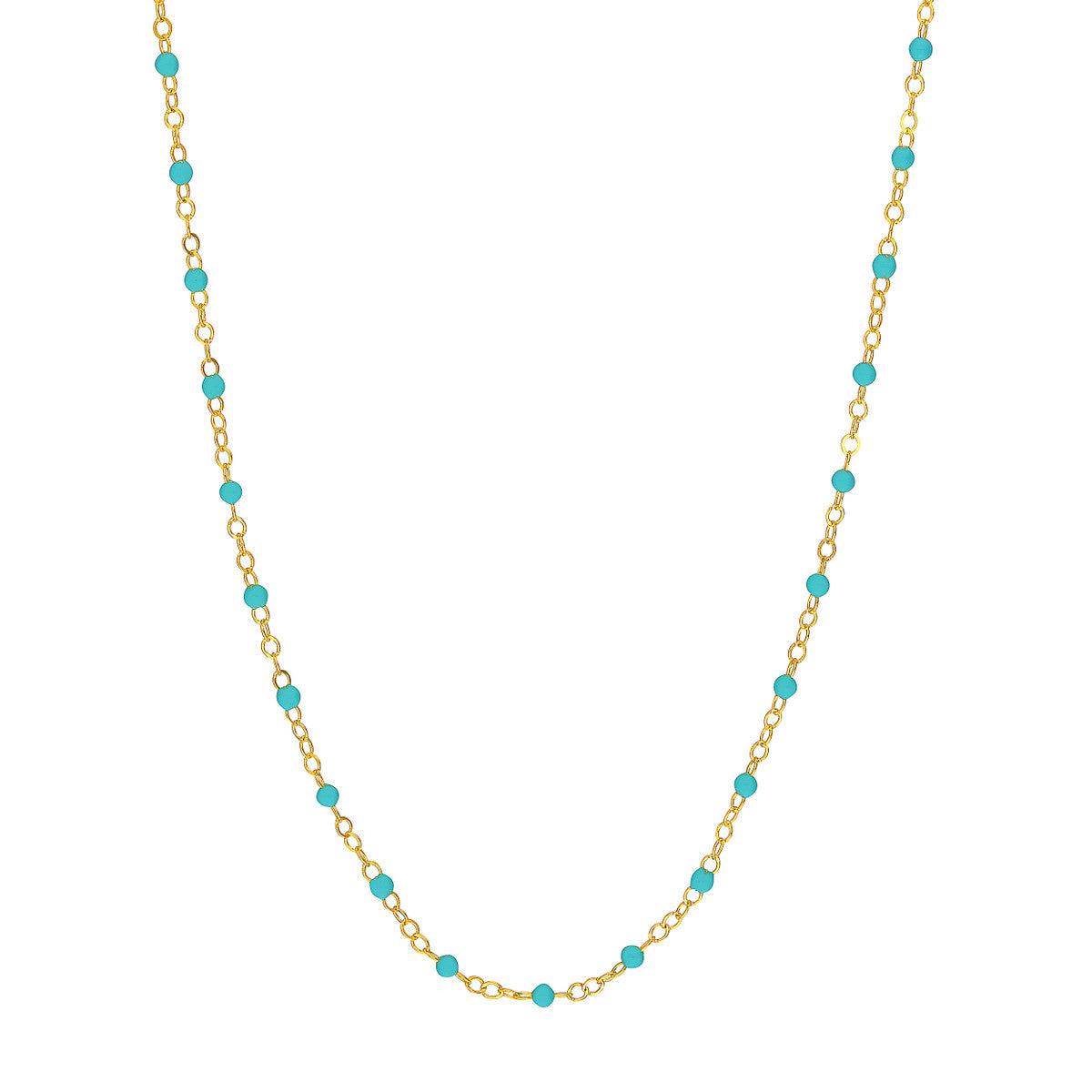 Enamel Bead Piatto Chain